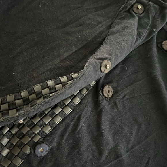 Carlisle Collection Leather Trim Sweater - Picture 10 of 10